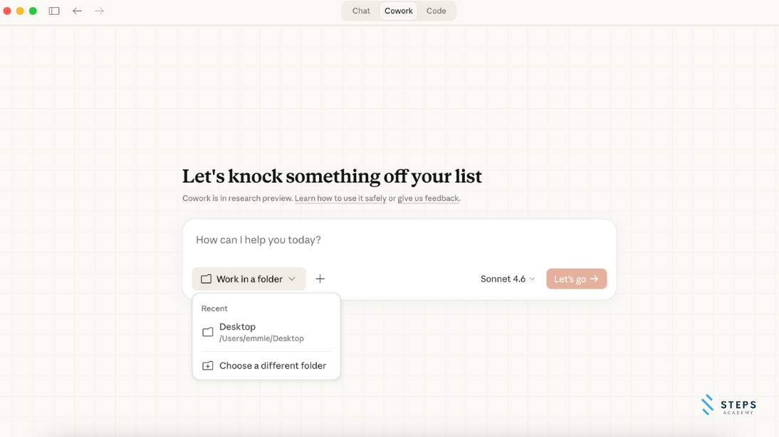 วิธีใช้ Claude Cowork